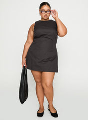 Yumiko Romper Slate Grey Curve